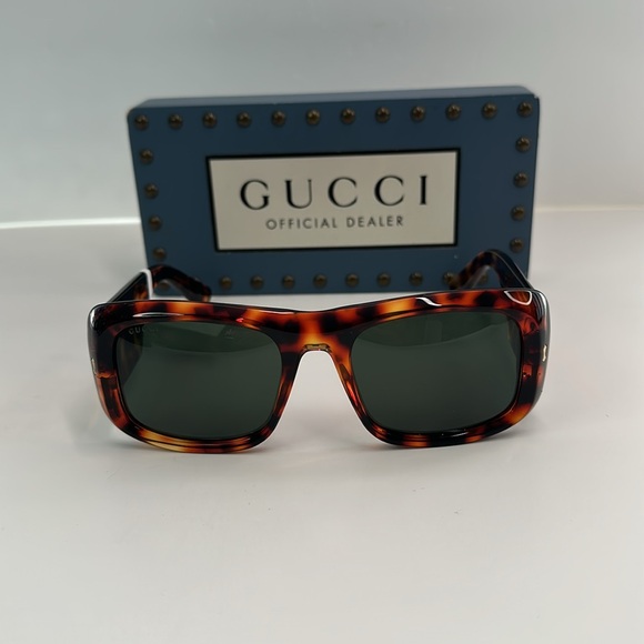 New Authentic GUCCI | GG1080S 003 | HAVANA |SUNGLASSES - Picture 5 of 15